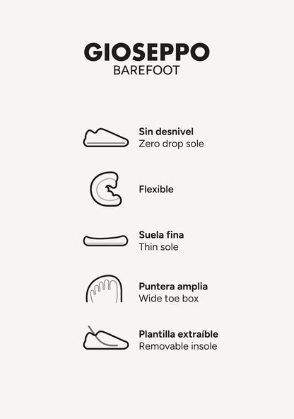 Zapatillas Barefoot Piel Serraje Tunduru